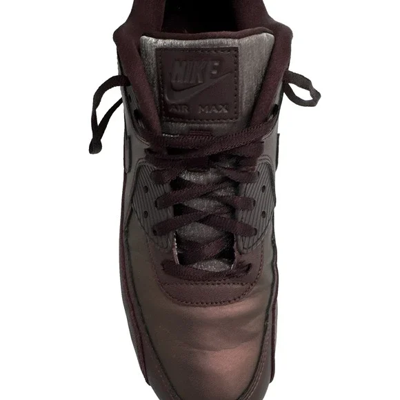 Nike Air Max 90 PRM Shoes W US 10  Metallic Mahogany Running Sneakers 896497-903 - Picture 9 of 16